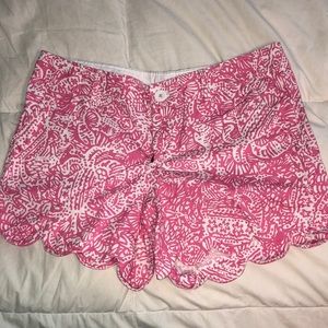 Lilly Pulitzer Scalloped Shorts